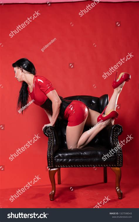 Hot Sexy Girl Wearing Latex Rubber Stock Photo Shutterstock