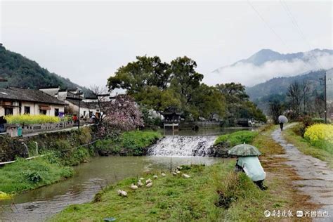 雨中婺源虹关村，如诗如画永奎