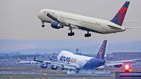 Frankfurt Airport Planespotting With Delta Go Around And Atlas