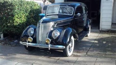 Great Driver 1937 Ford Deluxe Sedan Barn Finds