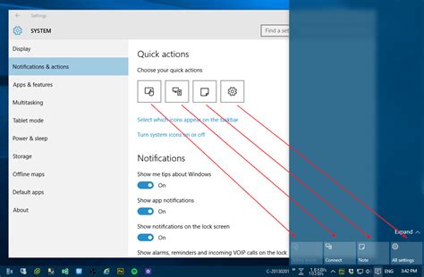 Windows 10 How To Set Up Quick Action Buttons In Action Center