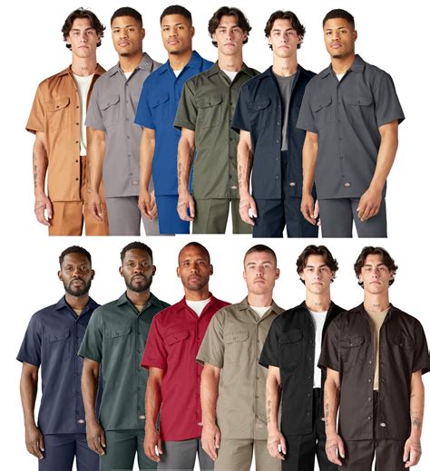 Dickies Mens Short Sleeve Work Shirt Work Wear 1574 New Pick