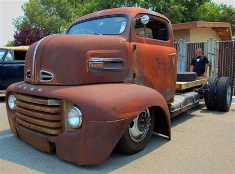 1948 50 Ford Coe Custom Dually Truck Vintage Pickup Trucks Ford