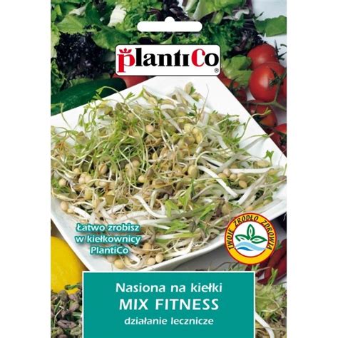 Nasiona Na Kiełki Mix Fitness 40 Gram Plantico PlantiCo Sklep EMPIK