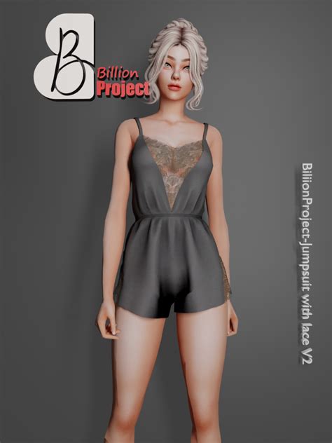 BiliionProject Jumpsuit With Lace V2 Package Clothing LoversLab