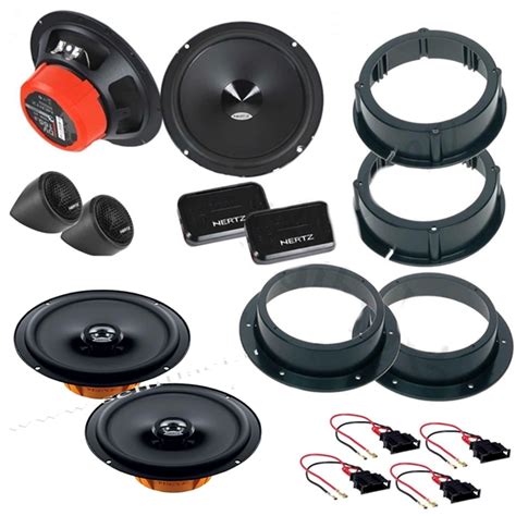 Kit Casse Altoparlanti Hertz Anteriori Posteriori Per Vw Golf Dal