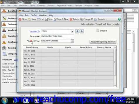 Peachtree Tutorial Liability Accounts Sage Training Lesson 18 6 YouTube