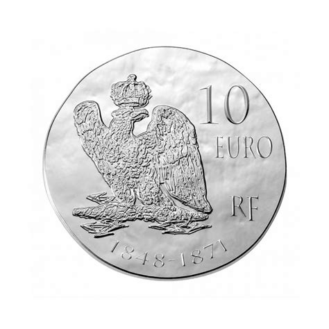 10 euro France 2014 argent BE Napoléon III Elysées Numismatique