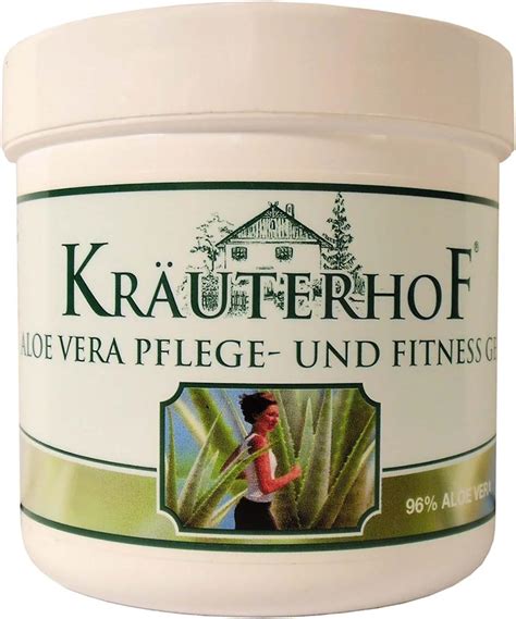 Kräuterhof Aloe Vera Pflege und Fitness Gel 250ml 2er Pack Amazon