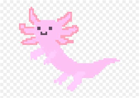 Axolotl - Axolotl Pixel Art, HD Png Download - 660x580 (#5434518) - PinPng