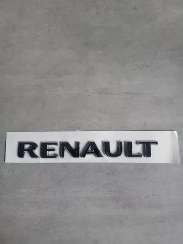 Emblema Letras Renault Para Duster Baul Cuotas Sin Inter S