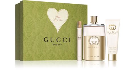 Gucci Guilty Pour Femme Coffret Cadeau II Pour Femme Notino Be