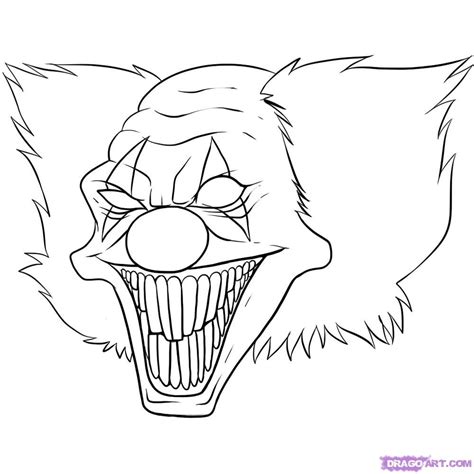 How To Draw A Cool Clown