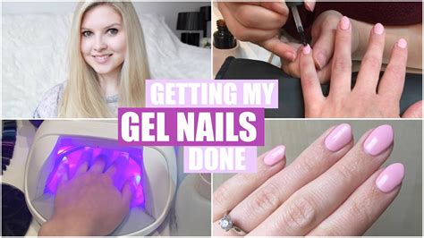 Getting My Gel Nails Done And Shellac Experience Chyaz Youtube