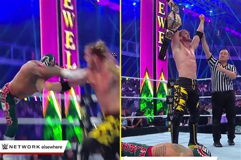 Logan Paul Wins First Wwe Title After Landing Brass Knuckles Punch On