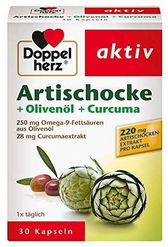 Doppelherz aktiv Artischocke Olivenöl Curcuma Kapseln 30 Stk ab