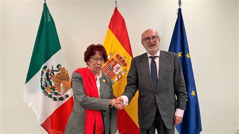 Espa A Y M Xico Refuerzan Di Logo Bilateral Para Ambos Pa Ses