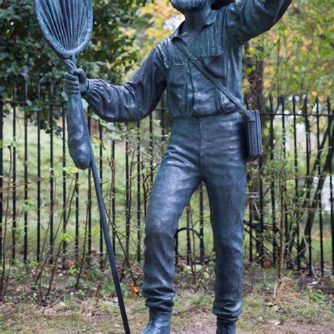 Alfred Russel Wallace Statue Anthony Smith Bronze Sculpturesanthony