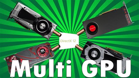 Multi GPU En DirectX 12 Y Vulkan Explicado SLI Y Crossfire YouTube