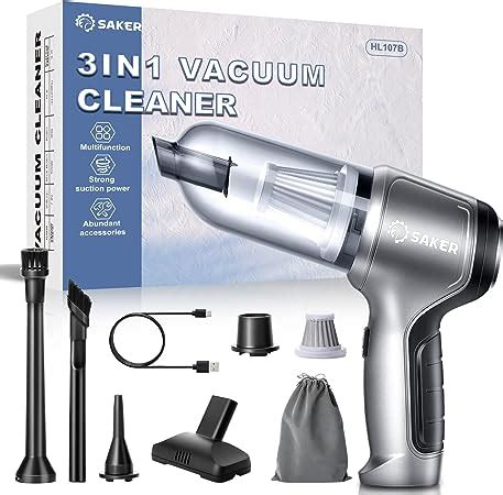 Saker Car Vacuum Cleaner Cordless Handheld Vacuum Cleaner Type C Mini