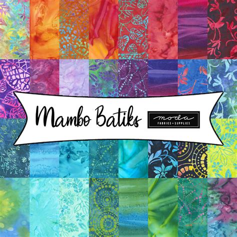 Mambo Batiks from Moda Fabrics – Fort Worth Fabric Studio