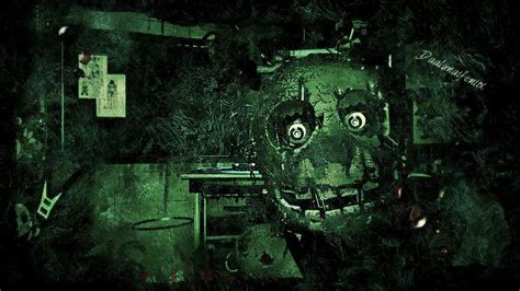 Fnaf 3 Springtrap Wallpaper On Deviantart Fnaf Art Fnaf Horror