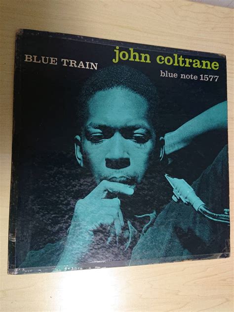 米盤 オリジナル John Coltrane BLUE TRAIN BLUE NOTE BLP 1577 Rなし 耳 RVG 盤質良好 ジョン