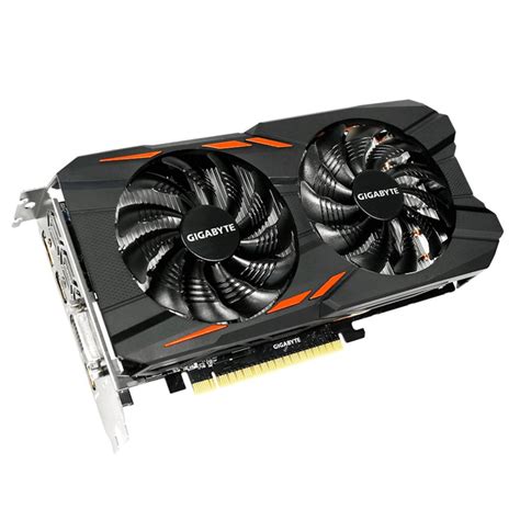 Видеокарта GeForce GTX 1050 2GB Gigabyte WindForce OC (GV-N1050WF2OC ...