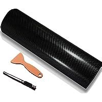 Amazon Diyah D Black Carbon Fiber Vinyl Wrap Sticker Air Release