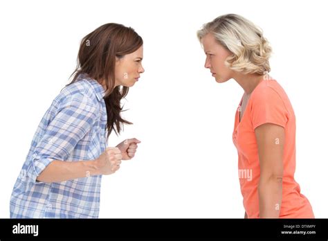 Two Women Arguing Hi Res Stock Photography And Images Alamy