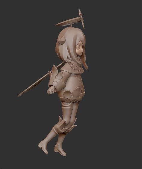 Paimon Genshin Impact 3d Model 3d Printable Cgtrader