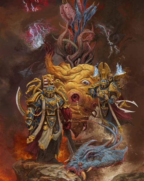 Tzeentch Calls Art By Harry Osborn 40K Gallery