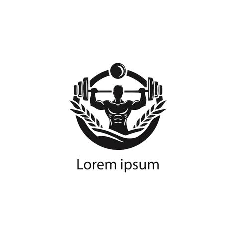 Dise O Del Logotipo De Un Gimnasio Vector Premium