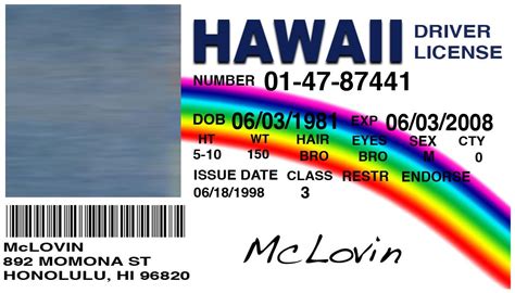 Make a Custom McLovin ID Card: Make a Custom McLovin ID Card with Your ...