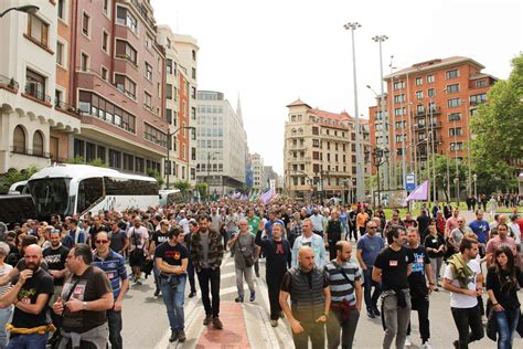 Primera Jornada De Huelga En El Sector Del Metal De Bizkaia Izquierda