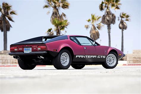 壁紙レトロ1974 De Tomaso Pantera GTS自動車ダウンロード写真