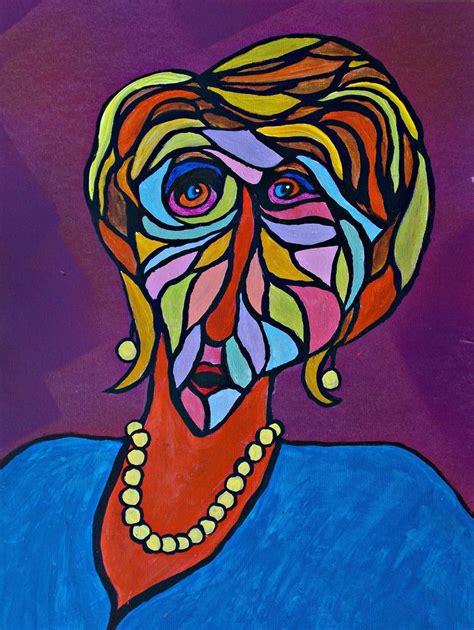 The Sad Lady Painting by George Hunter | Saatchi Art