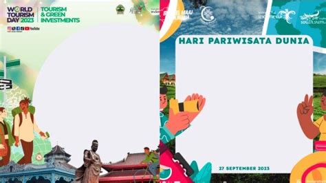 30 Link Twibbon Hari Pariwisata Sedunia 2023 Beserta Cara Membuatnya