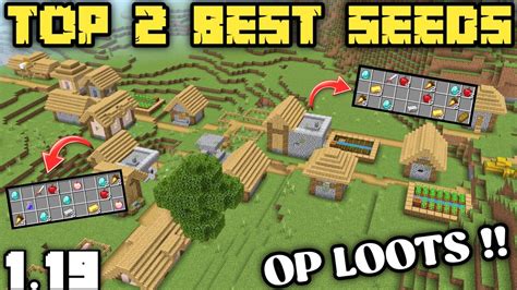 Top Best Village Seeds In Minecraft Bedrock Mcpe Hindi