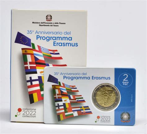 2 Euro Erasmus 2022 Stgl Italien Coincard