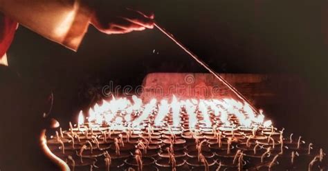Lit The Lights Stock Image Image Of Remove Lights 134676485