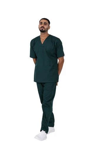 Polaris Medifabrics Mens 5 Pockets Poly Viscose Scrub Suit Set Of Top And Bottom At Rs 635set