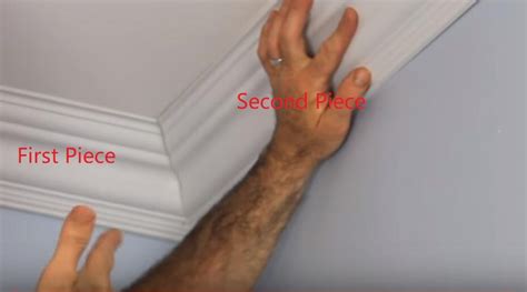 How To Cut An Degree Crown Molding Corner Myfull Decor