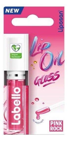 Liposan Pink Rock Lip Oil Gloss Ml Brand New Lip Care In Blister