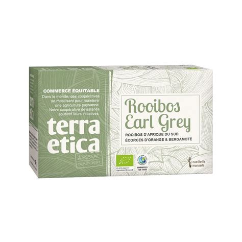 The Rooibos Earl Grey X Terra Etica Acheter Sur Etiketbio Eu