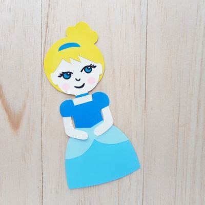 Cinderella Craft with Paper - Easy Crafts For Kids