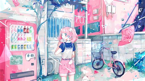 Pink Anime Aesthetic Wallpapers Wallpapers