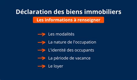 Epsilium Déclaration Des Biens Immobiliers Nouvelle Obligation Pour