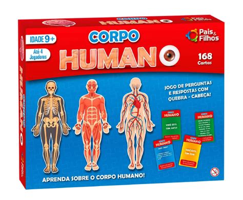 Jogo Da Memoria Corpo Humano Super Jogos Livraria Concorde