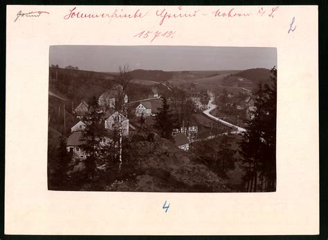 Fotografie Brück Sohn Meissen Ansicht Grund Mohorn Blick auf den